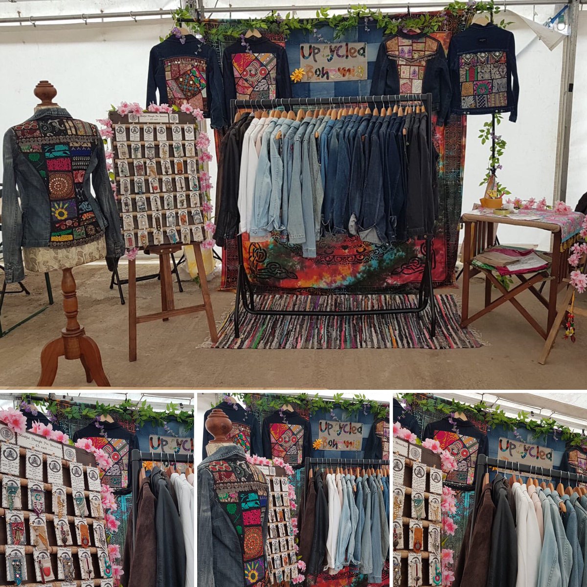 DebbieO42831677's tweet photo. Upcycled Denim Jacket #upcycleddenimjacket #wearableart #hartlepoolwaterfrontfestival #sustainablefashion #festivaljacket #uniquejacket #bohostyle #hippiestyle #fabricbrooches #handmade #upcycleddenimjackets #repurposeddenim #repurposedfashion https://t.co/XTDFcAHJxN