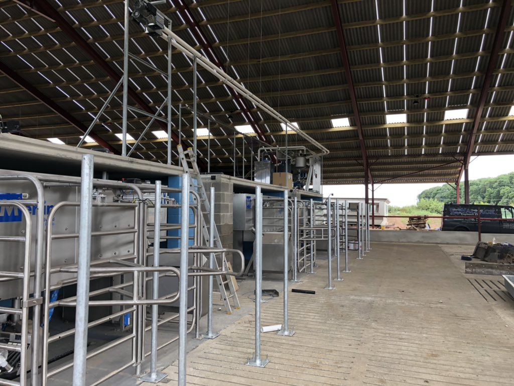 a1_wallace's tweet image. Everything coming together now on our 6 #M2erlin installation! @FullwoodPackoUK @CollinsonAgri