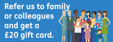 metfriendly's tweet photo. Refer us to family and colleagues and get a £20 gift card for a well-known online retailer! The more people you refer, the more gift cards you’ll get.
https://t.co/kcDkQt4N5r https://t.co/hgBhfkmiK7