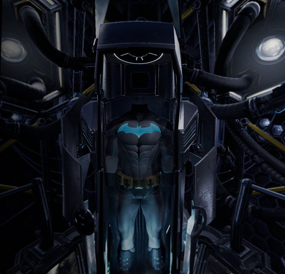 Immotion_VR's tweet photo. Ever wanted to be a super hero? Well now you can with Batman: Arkham VR. Make your way through a series of missions and utilise gadgets to find out what exactly happened to your crime fighting partners, Robin and Nightwing. Players must be 18 and over. #Batman #ArkhamVR #VR https://t.co/jKseMnZ6kl