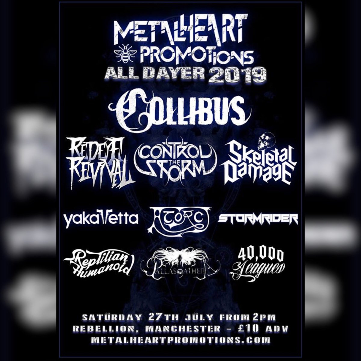 Collibus's tweet photo. Next Saturday, we headline our favourite hometown haunt Rebellion!
.
.
.
.
.
.
.
#collibus #live #music #metal #progmetal #progressivemetal #heavymetal #gig #festival #metalheart #alldayer #manchester #bands #rebellion https://t.co/b2CeTLVbEi
