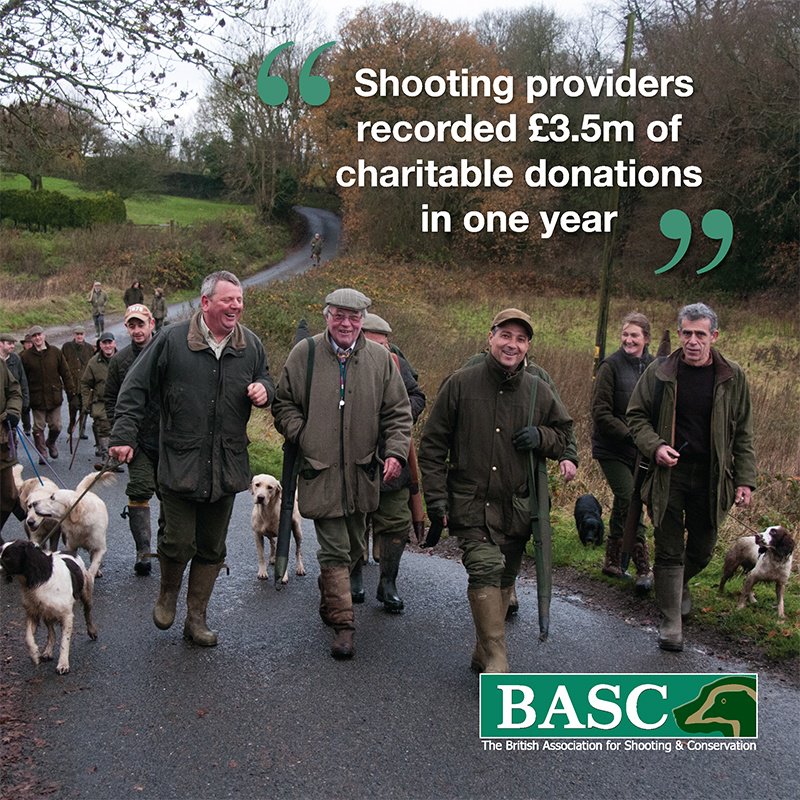 BASCnews's tweet photo. In the UK …

🔰 Shooting is involved in the management of two-thirds of the rural land area
🔰 Shoot providers spend nearly £250 million a year on conservation
🔰 Two million hectares are actively managed for conservation as a result of shooting

https://t.co/YD2Gw3umoK https://t.co/nayIDGA2iG