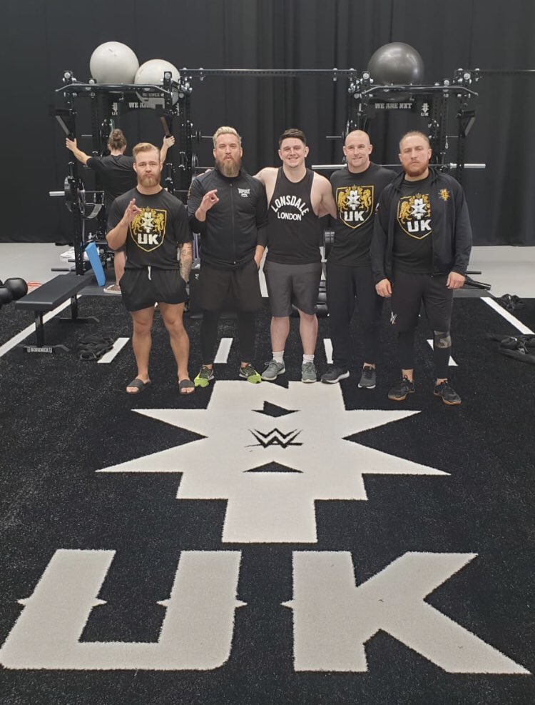 TalkWrestlingtw's tweet photo. 🚨 NEW POD ALERT 🚨 

- We catch-up with British Strong Style @PeteDunneYxB, @Tyler_Bate &amp; @trentseven after they ruined @AlexM_talkSPORT at the WWE UK PC
- Talking #RAW &amp; #SDLive, Wyatt debut, Finn Balor rumours, CM Punk and more!

LISTEN + SUBSCRIBE: https://t.co/Gv1ZjOpanw https://t.co/oVpG1KakVX