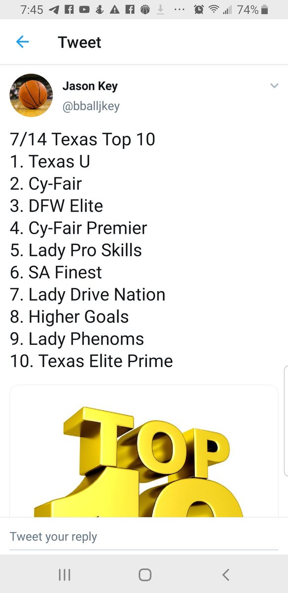 Higher Goals (Official Member of Select 40) (@highergoalshoop) on Twitter photo College Coaches- Need a BIG TIME guard that can run the show, get buckets, lock up on D, AND rep in 1st class manner?
Come see 20 <a href="/MKaylaMalone1/">Kay</a> <a href="/neb_media/">Benjamin Oloteo</a> <a href="/NikeTOChampions/">NikeTOC</a> <a href="/Ohio_Basketball/">OhioBasketball.com</a> <a href="/PBRhoops/">Premier Basketball</a> ATL Peach Splash.
Catch her & HG Elite Watts teammates 2mrw!
#HGPROUD 💙🧡 College Coaches- Need a BIG TIME guard that can run the show, get buckets, lock up on D, AND rep in 1st class manner?
Come see 20 <a href="/MKaylaMalone1/">Kay</a> <a href="/neb_media/">Benjamin Oloteo</a> <a href="/NikeTOChampions/">NikeTOC</a> <a href="/Ohio_Basketball/">OhioBasketball.com</a> <a href="/PBRhoops/">Premier Basketball</a> ATL Peach Splash.
Catch her & HG Elite Watts teammates 2mrw!
#HGPROUD 💙🧡