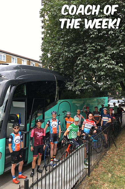 BarnesCoaches's tweet photo. #CoachOfTheWeek is Coach YN18 ZNP with Driver Dave P taking @DurableAce and his cycling team to Hackney ready to cycle 180 km for the #DunwickDynamo last weekend🚴🚴‍♀️ 

#Coachie #CoachHire #Cycling #Swindon #CoachTravel  #CoachTransport #Wiltshire https://t.co/gl9CipKk7t