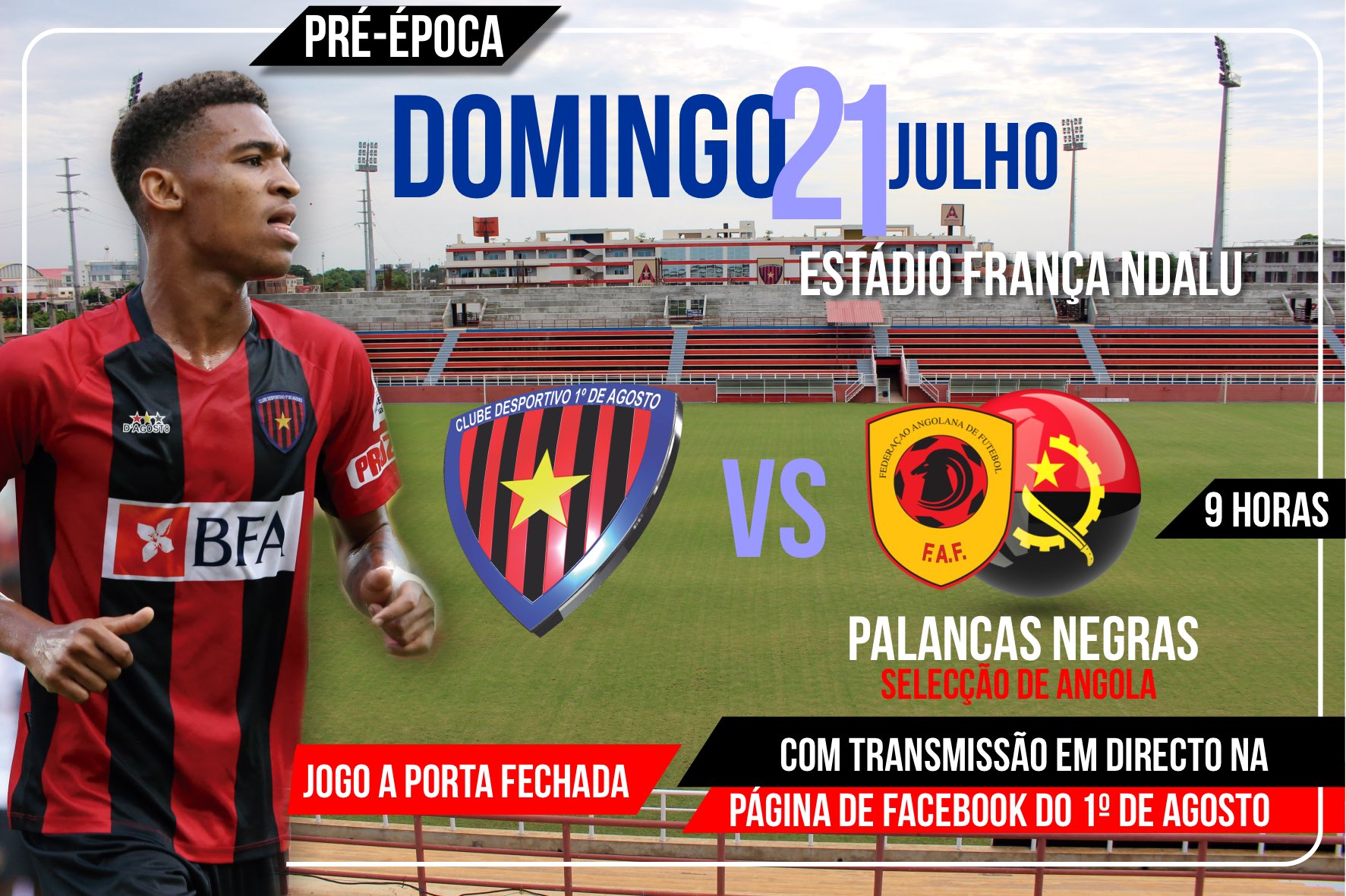 ⚽Dia de Jogo⚽ - Clube Desportivo 1º de Agosto