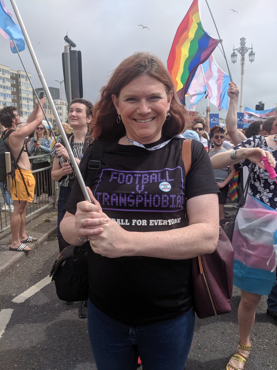 Representation for #FootballVTransphobia at #TransPrideBrighton! 

#fvh #fvt @FvHtweets