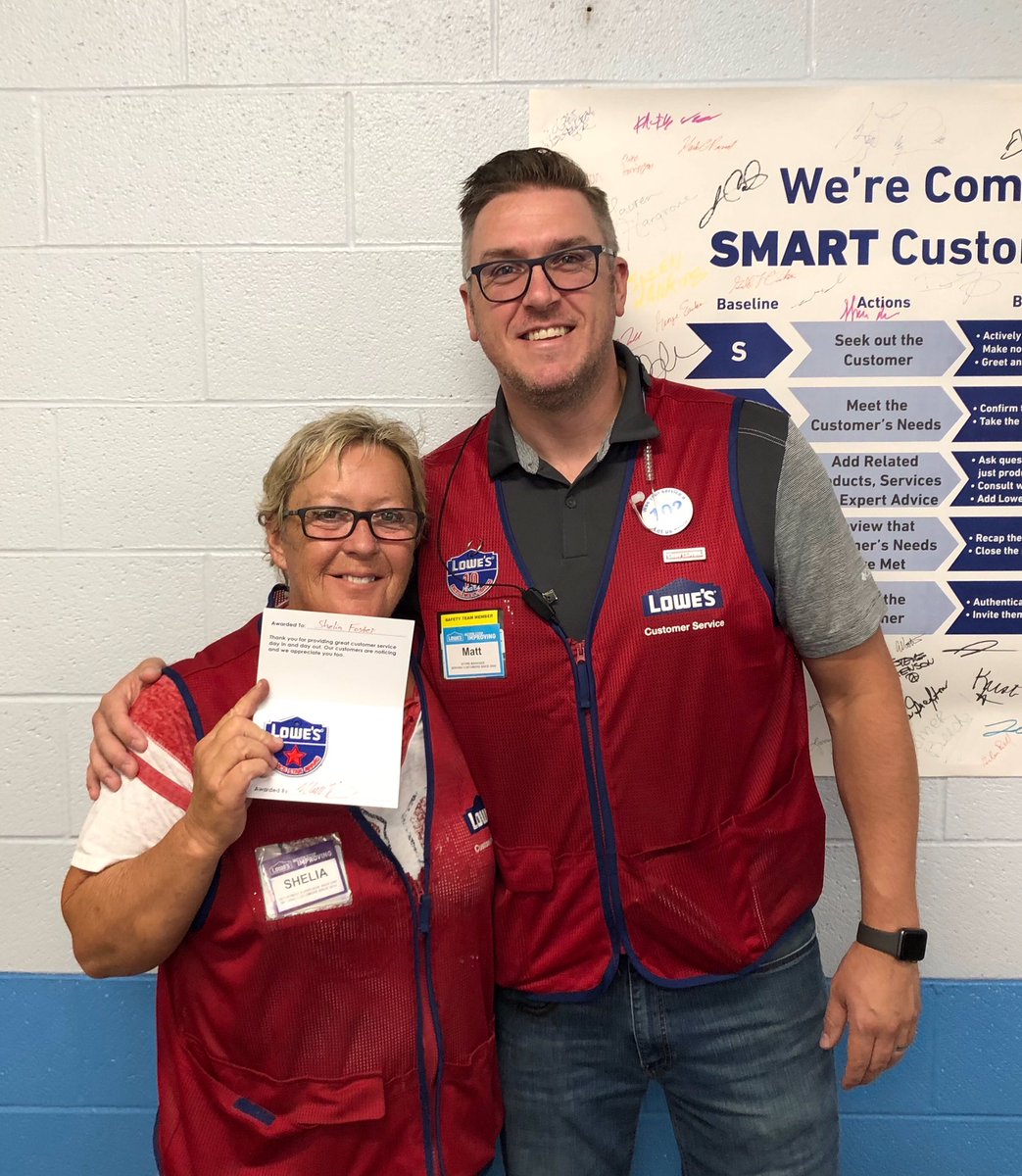 668Lowes's tweet photo. 💥BOOM!💥 Shelia!! Lowe’s employees & Lowes customers can’t get enough of Shelia! Thank you for all that you selflessly do! Shelia’s a Service Star Award Winner! #GoodToGreat #Lowes #LowesLife #ObsessedWithCustomerService #Lowes668 #ServiceStarAward https://t.co/wfuCRLed3i