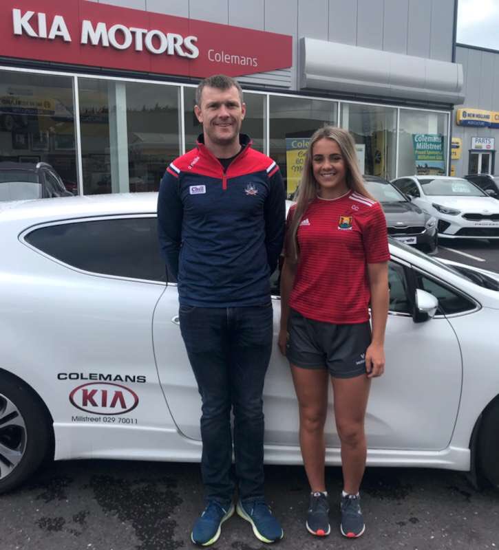 Well done to <a href="/Colemans_MillSt/">Colemans Centra</a> Millstreet for support women in sport. It’s great to see the effort, commitment and dedication amongst our female players being recognised <a href="/LadiesFootball/">Ladies Football</a> <a href="/DromtariffeLGFA/">Dromtarriffe LGFA</a> <a href="/CorkLGFA/">Cork LGFA</a> <a href="/NorthCorkLF/">NCLF</a> @WomensGPA @Kia_Motors