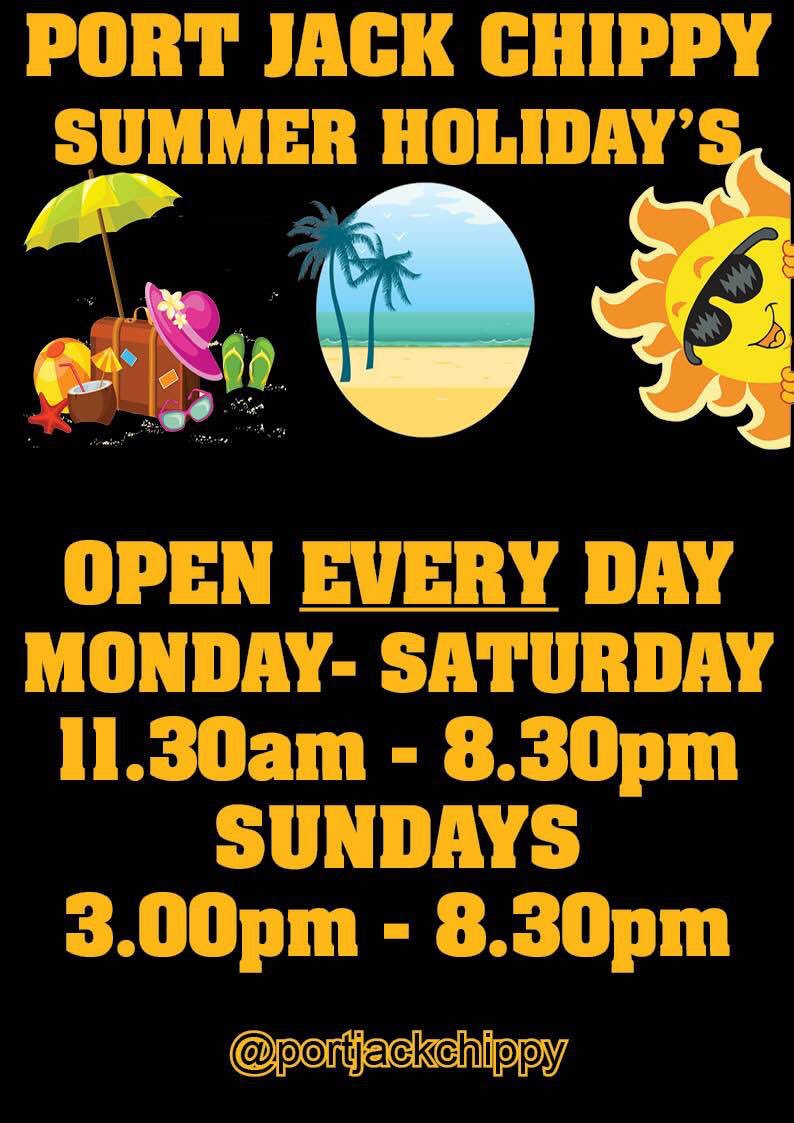 All schools are now out for Summer 🌻Join us for lunch or tea after your summer activities! Now open every day and all day Mon-Sat ☀️☀️☀️☀️We will be opening later end of Aug for  <a href="/ManxGrandPrix/">Manx Grand Prix Official</a> #ClassicTT #LoveTT #happyholidays #PJC <a href="/manxtelecom/">Manx Telecom</a> free WiFi #onchan