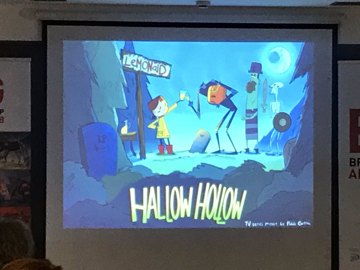 Una tranquila ciudad de esqueletos y personajes de Halloween hasta que se muda una niña humana y sus tíos, una bruja y un vampiro. 🎃 🧛‍♂️
Esto es ‘Hallow Hollow’, una serie de animación y aventuras presentada por su director Pablo Cortina.

#BridgingtheGap 
#INtechTenerife