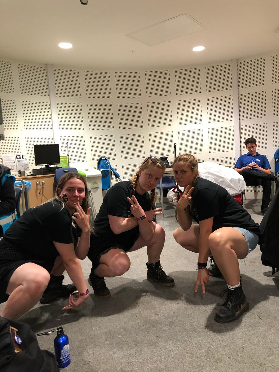 We're the cool kids around.