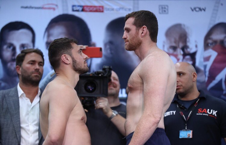 David v Goliath! Who you got in #AllenPrice tonight? <a href="/SkySportsBoxing/">Sky Sports Boxing</a> @DAZN_USA 🇬🇧