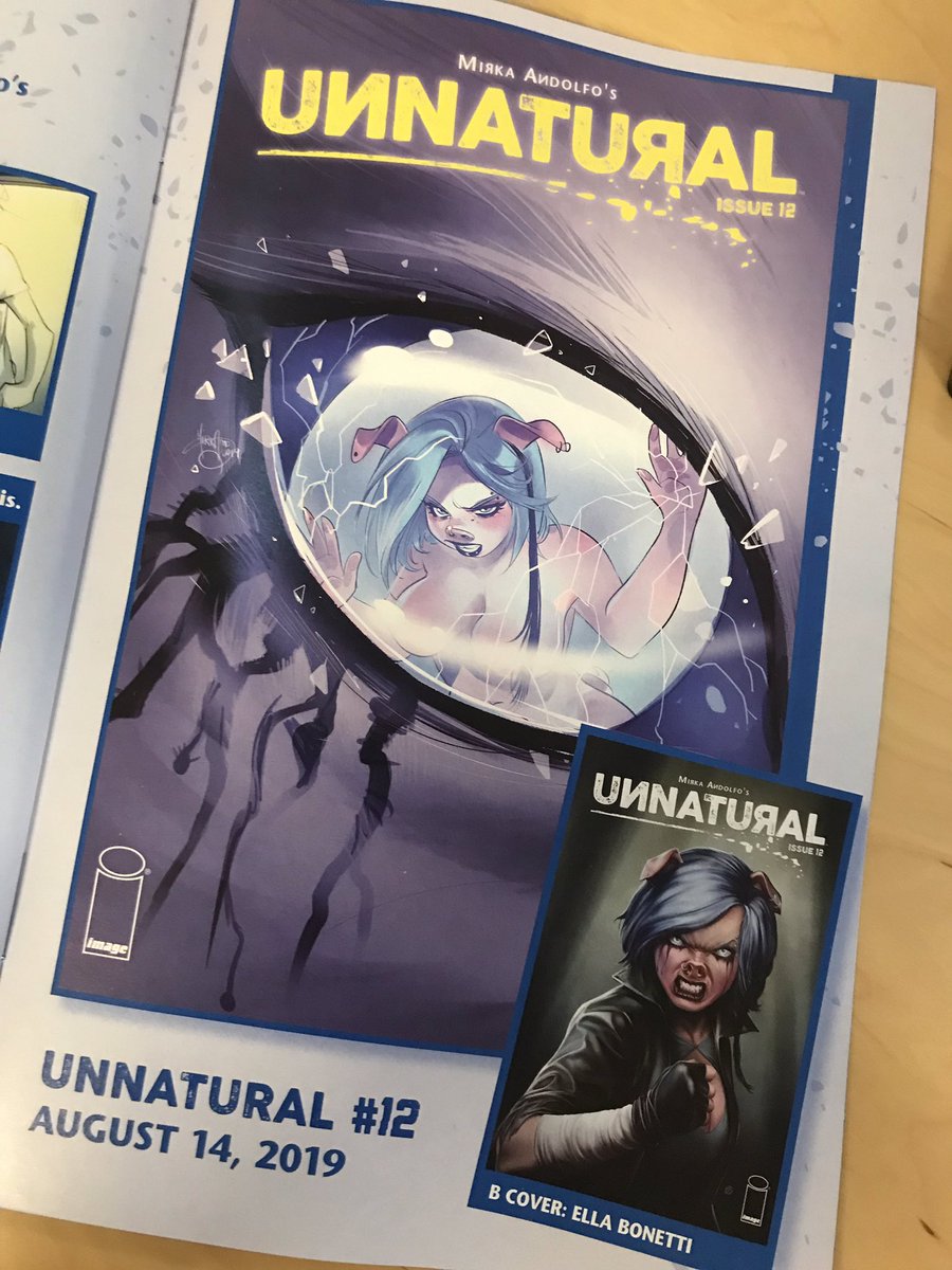 Mirkand's tweet image. Well... next issue will be the last! Don’t miss it 💖💖💖 #UnnaturalComic
