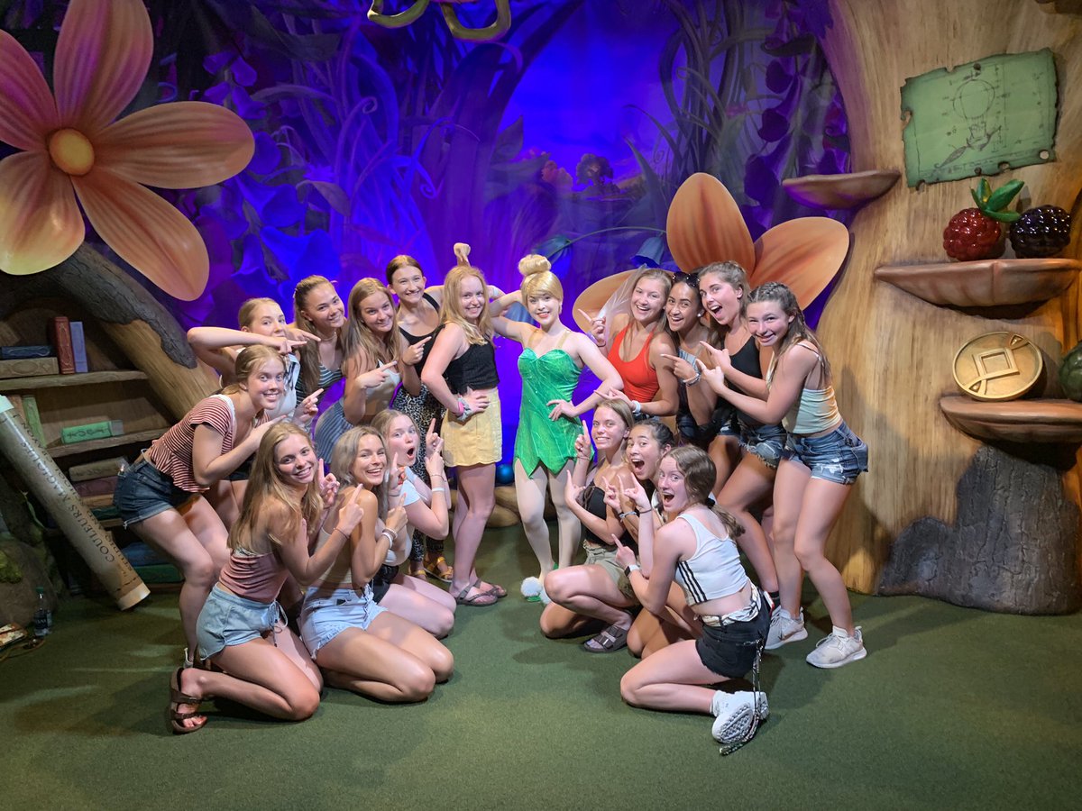 ChaskaDanceTeam's tweet photo. Orlando! Learned so much about confidence from @sjtookey and had fun at Disney! #lovethisteam #chsdt #tinkerbell ππ https://t.co/b41LdG0TgH