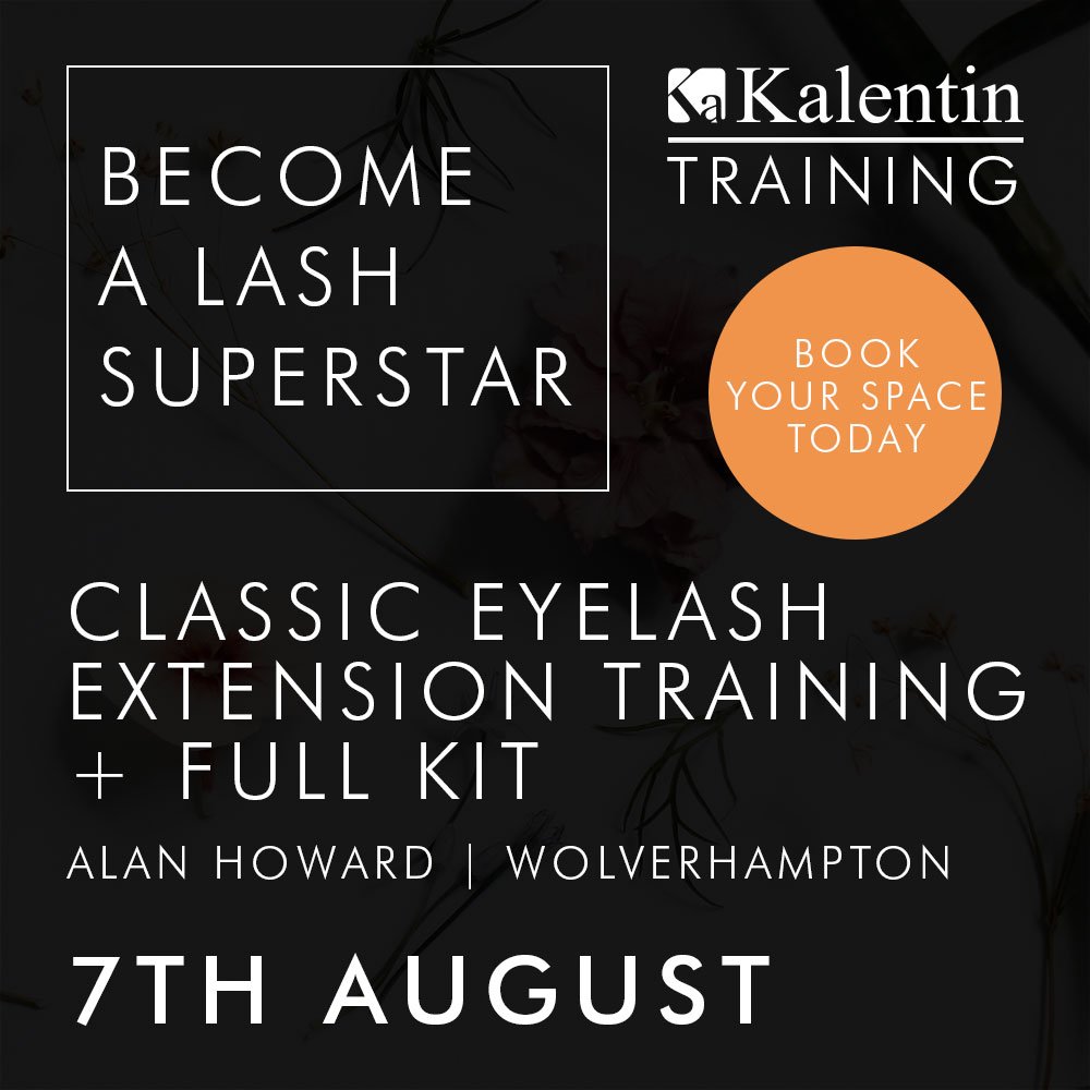 📣 ATTENTION SHEFFIELD! 📣 We are bringing our prestigious #ClassicEyelash #Training to Alan Howard, Sheffield on August 7th! Kickstart your Lash Career with us. Book your space here: d36.co/13yWg #lashtraining #alanhoward #eyelashtraining