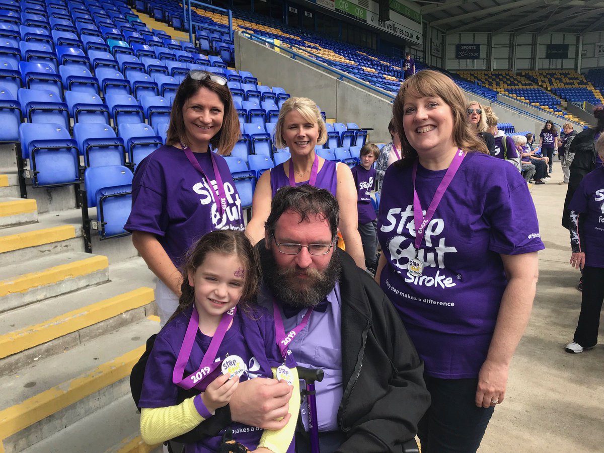 NorthCandMNHS's tweet photo. Without these amazing people our staff, @StrokeAssocNW and the volunteers this morning's #stepoutforstroke would not have been possible #thankyou #rebuildinglives https://t.co/P3iLDxekZg