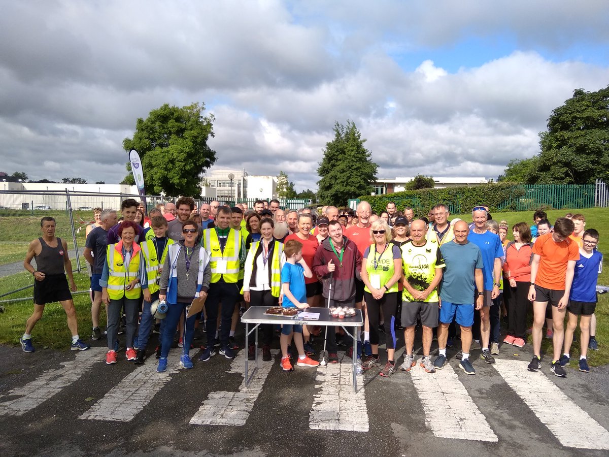 Dundalkparkrun's tweet photo. Huge congratulations to Harry our first visually impaired parkwalker on reaching his 50th milestone. Many thanks to all our VI guides for assisting Harry on this massive achievement. #loveparkrun #inclusion https://t.co/CnQQqYBD4L