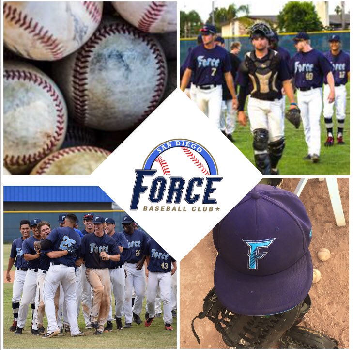 sdforcebaseball's tweet photo. The San Diego Force are headed to Palm Springs ๐ด today for Game two in the Championships Series, they are down one in the series to @PSPowerBaseball... it all comes down to this. Game starts at 7:05 p.m. Come support your Force! #herecometheforce #forthetitle #SCCBLchampionships https://t.co/Kz94MVqo5V