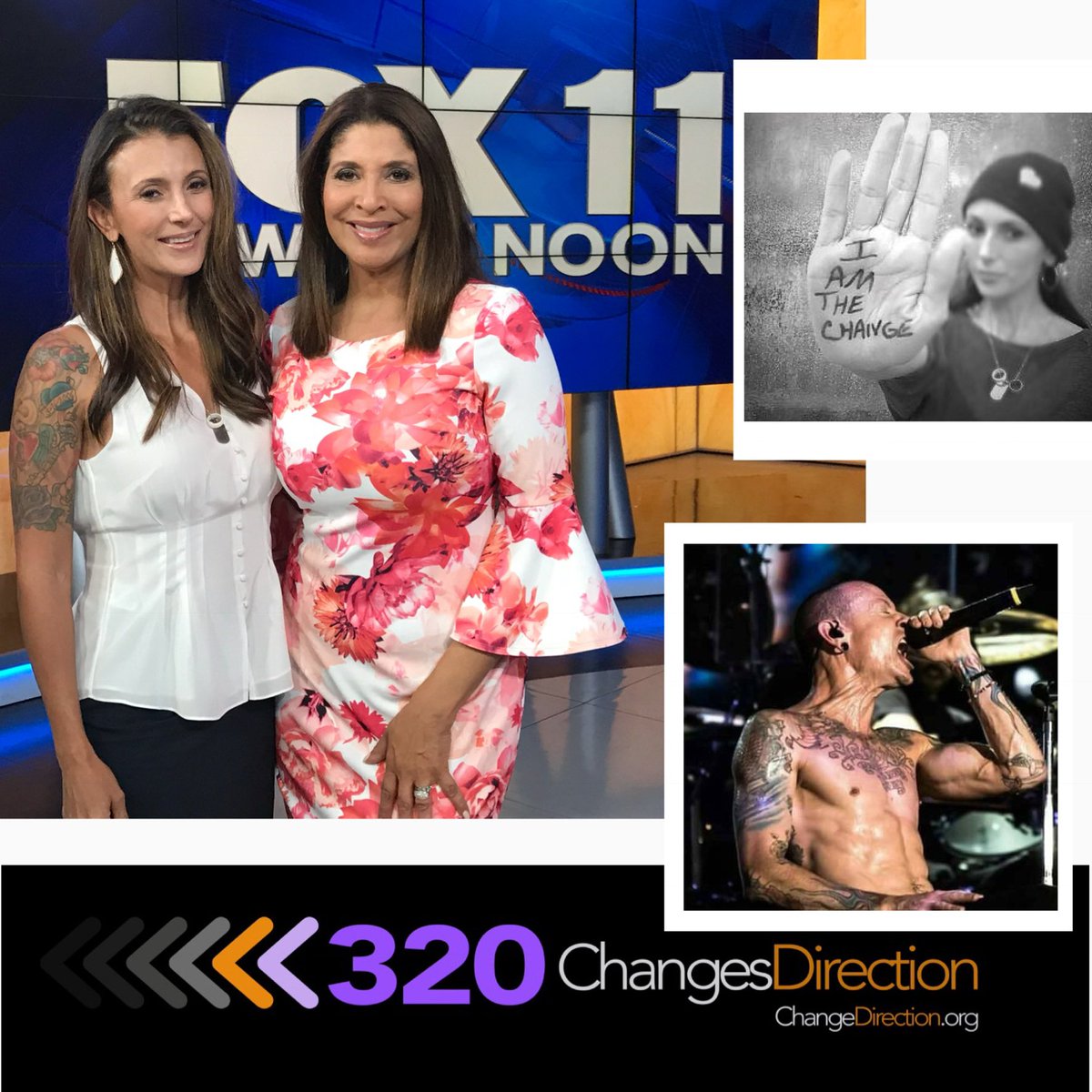 DevineNews's tweet image. A tough things about being in news is asking for an interview during someone’s pain. So grateful to have gotten to share the love story between Talinda and #ChesterBennington. Today marks two years since his death. @TalindaB #LinkinPark #320changesdirection #SuicidePrevention