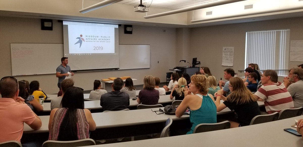 That's a wrap for this year's Pat Walker Missouri Public Affairs Academy. What an amazing week. Congratulations to the class of 2019!! #MPAA2019 #publicaffairs #forthegreatergood