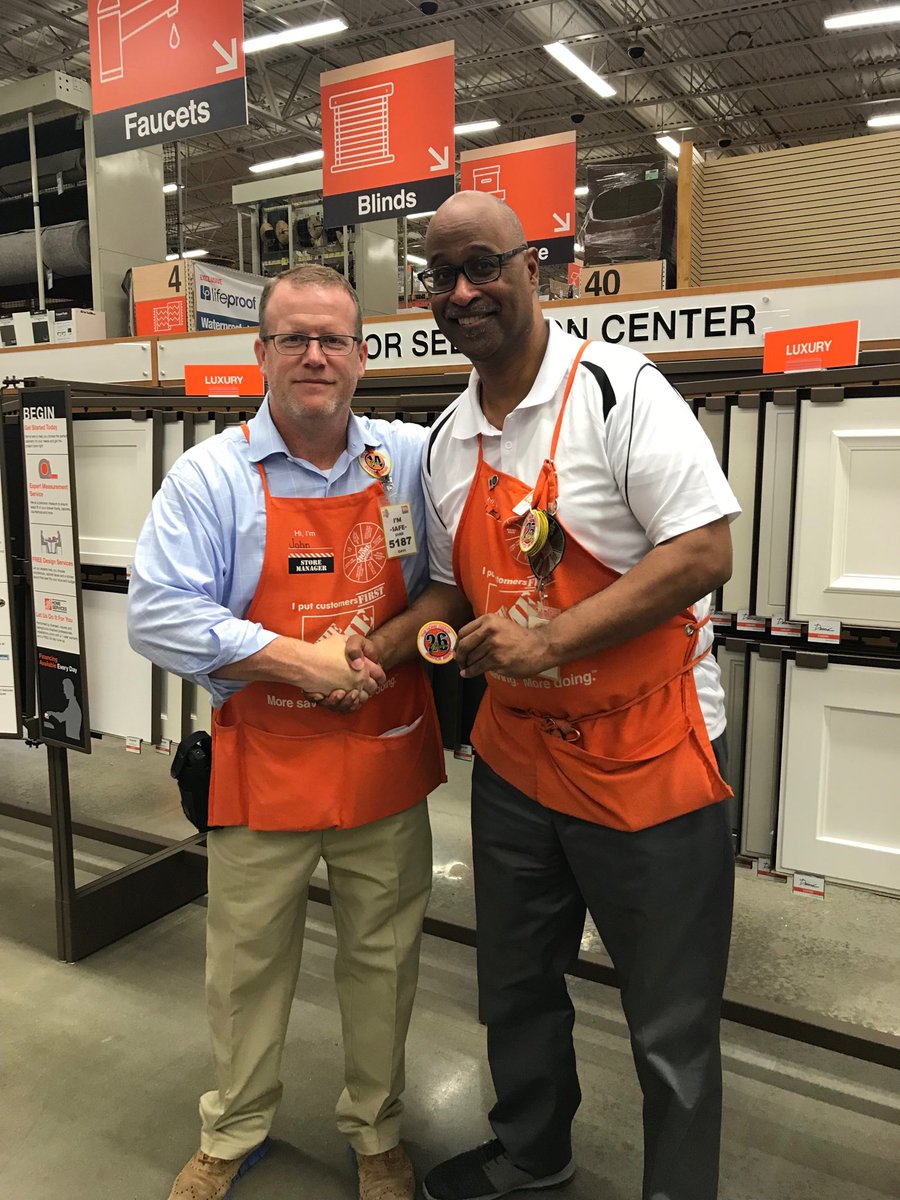 Home Depot Timonium (@homedepot2565) on Twitter photo Celebrating Glen’s 26th Anniversary with Home Depot. Thank You Glen for so many years of dedicated service to our customers! <a href="/Alexis_3323/">Alexis Hurley</a> Celebrating Glen’s 26th Anniversary with Home Depot. Thank You Glen for so many years of dedicated service to our customers! <a href="/Alexis_3323/">Alexis Hurley</a>