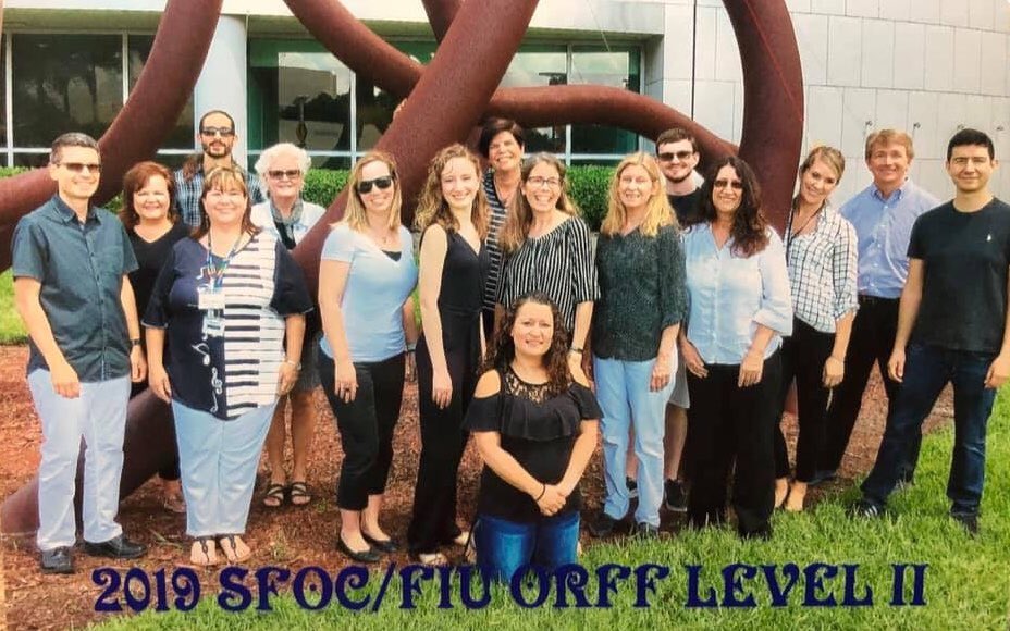 SeanBeirnes's tweet photo. Orff Level II was an incredible two weeks of learning and growing with some amazing music educators. Watch out @AllamandaES, some fresh ideas are coming to the music department! ๐ผ๐บ๐น๐ป #orfflevel2 #FIU #musiceducation https://t.co/obVA0QXJ41