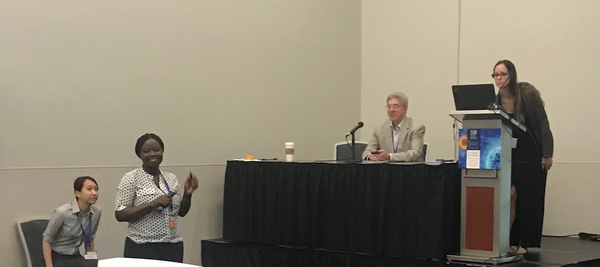Ewelina Bolcun-Filas (@ewelinabolcunf) on Twitter photo My trainees @EmoriChihiro and <a href="/RubyBoateng1/">Ruby Boateng</a> rocked at the flash talk session! #SSR2019 visit their posters P354 and P357 My trainees @EmoriChihiro and <a href="/RubyBoateng1/">Ruby Boateng</a> rocked at the flash talk session! #SSR2019 visit their posters P354 and P357