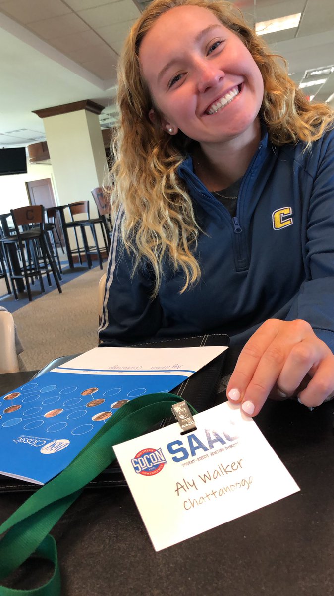 GoMocsSAAC's tweet photo. Learning about leadership at the @SoConSports SAAC Leadership Summit! Strengths, weaknesses, goals and purpose! #SoConSAAC https://t.co/jvZIUpA72Q