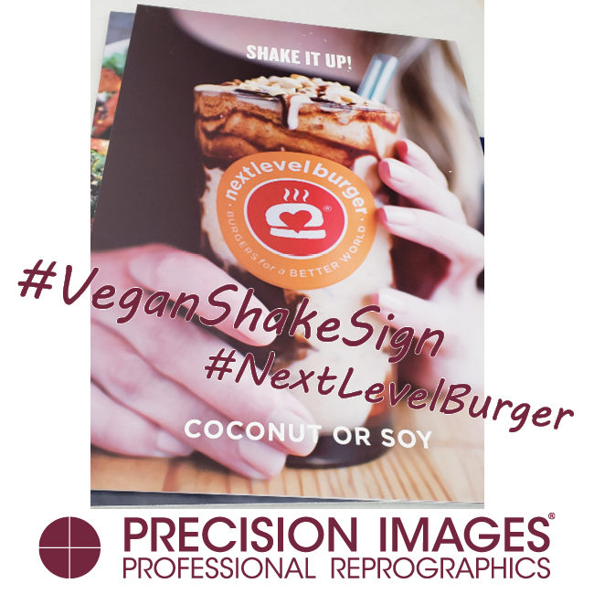 PrecisionImages's tweet photo. It's July 20th, have you had a vegan shake yet this summer?
We just printed these signs for @nextlevelburger and this will be a weekend stop for sure -- at least for this humble social media poster. #VeganShakes #NextLevelBurger #displaysigns #signswork https://t.co/YwOKAw8YHo