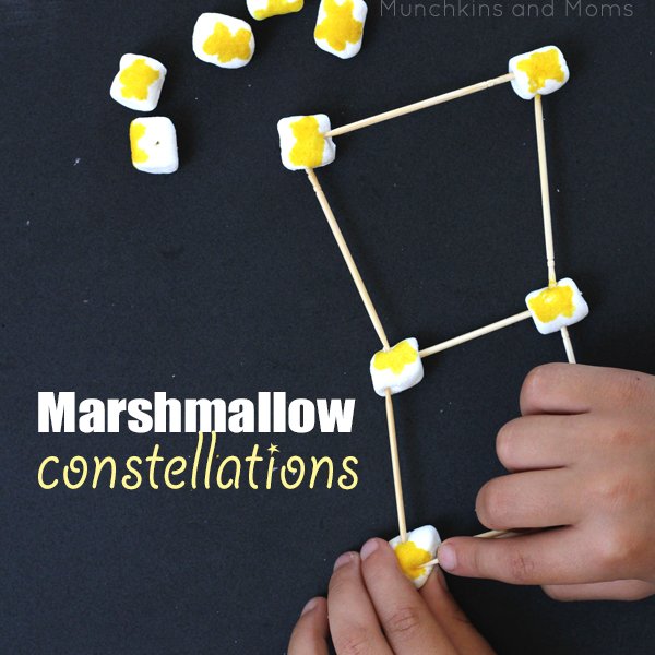 PawprintFamily's tweet photo. #ProgrammeIdea : Spaghetti and marshmallow towers are a classic. Put a spin on this old favourite by making spaghetti and marshmallow constellations as part of your Astronaut Adventures badge! Image: Munchkins and Moms https://t.co/p9yEitNs6Y