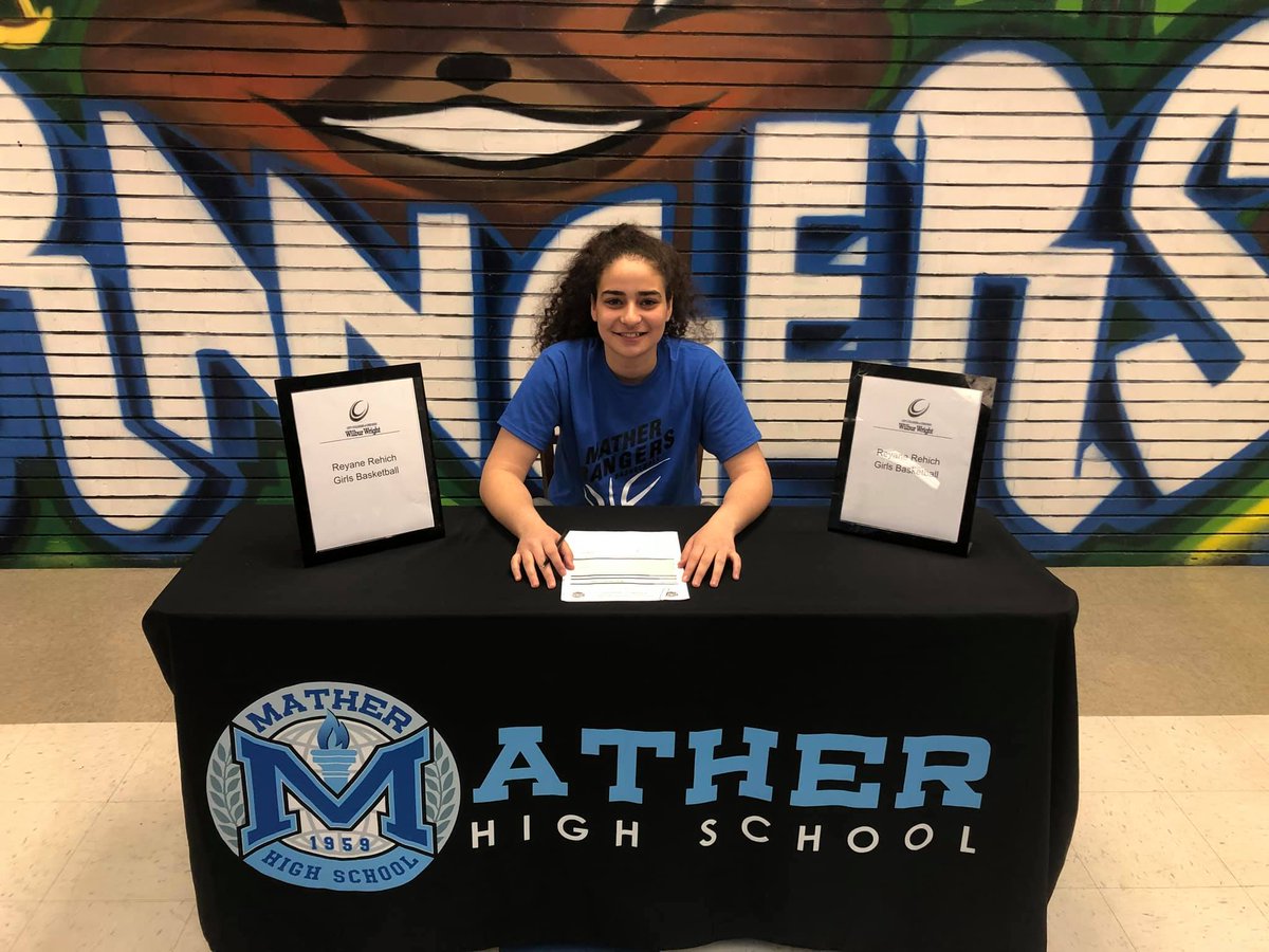 Wright_Rams's tweet photo. The Rams welcome Reyane Rehich to the program! Rehich starred for Mather High School.
Welcome to the family Reyane!
@MatherSport @Matherhs
#RAMvolution
#cccsport https://t.co/Yil2q9xrEe