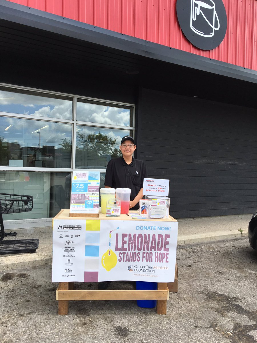 WPGwatcher's tweet photo. #lemonadeforhope @CancerCareMBFdn mcmunnandyates thanks! https://t.co/5vWi4utMV8