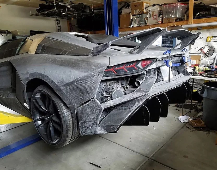 Fizikçi tarafından 3D yazıcıyla basılmış Lamborghini Aventador dlvr.it/R8n11S