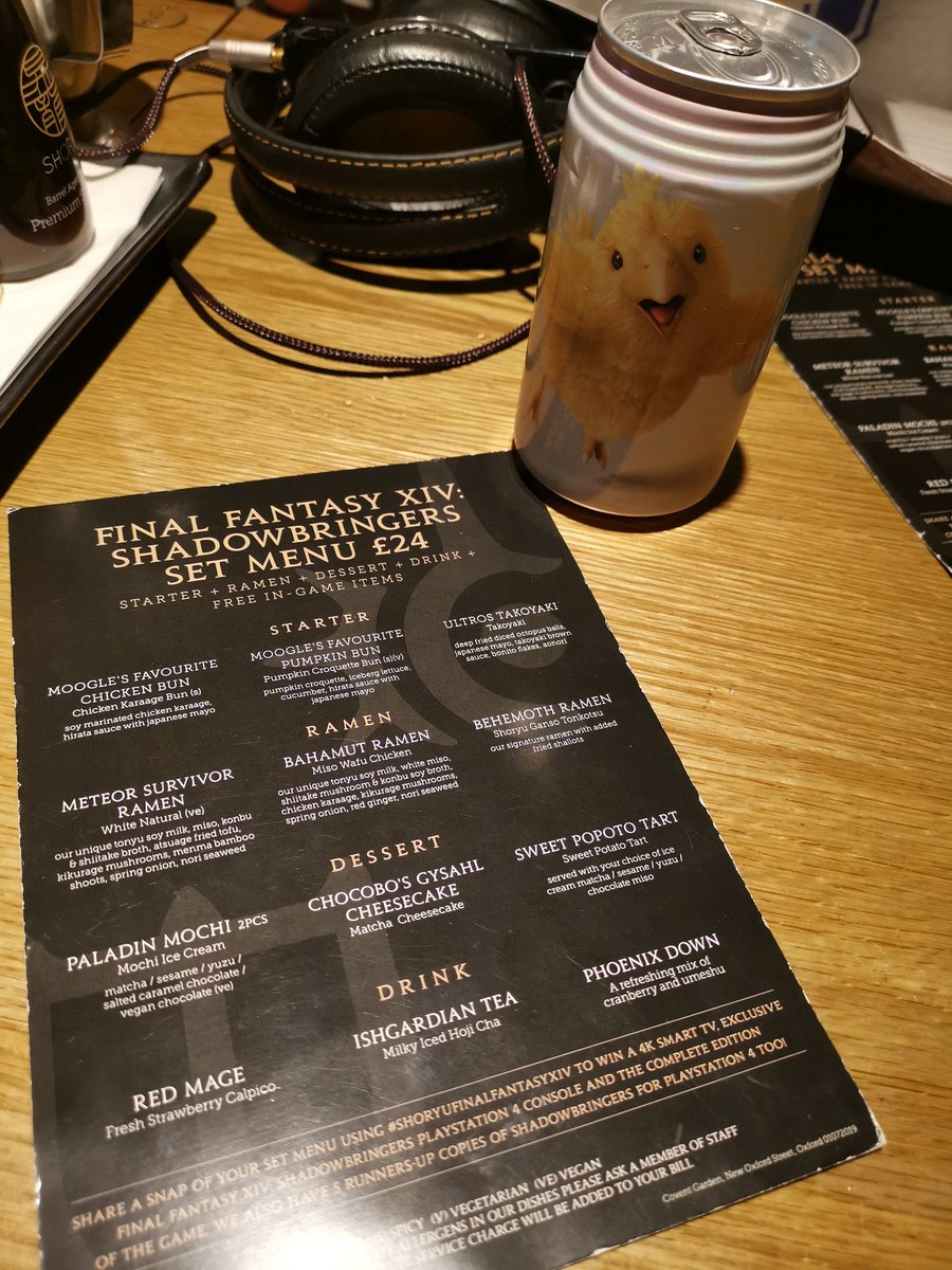 MattTo96's tweet image. #ShoryuFinalFantasyXIV
Ready to eat @shoryuramen