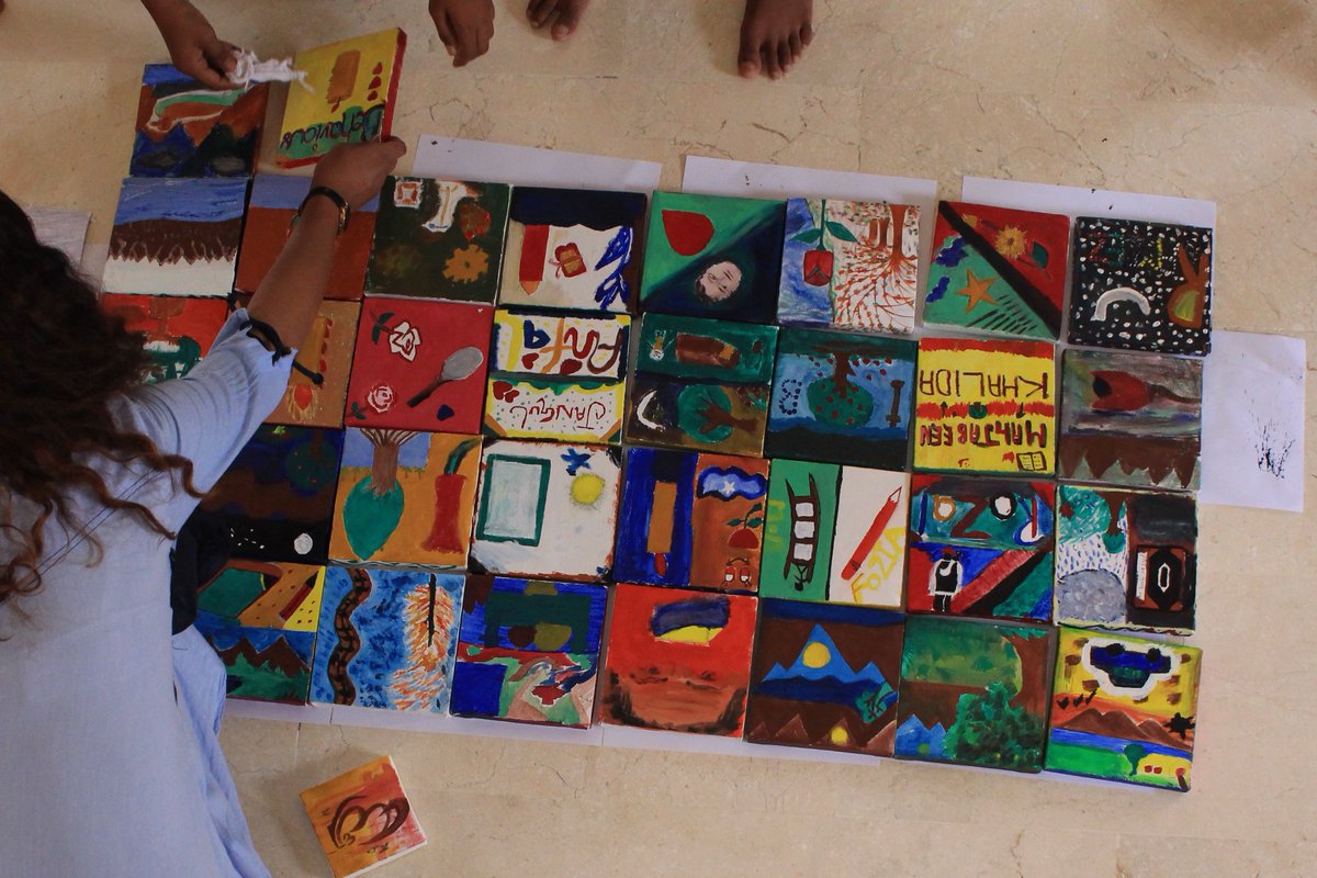 Kechsummercamp1's tweet photo. #Arttherapy #selfawareness #feelings of #selflove #decreases #depression #anxiety #creativity #SDG3 #brushes #MentalHealthMatters @Relivenow1 @arttherapynews @GrayScaleFilmTV @arttxalliance @nadinefeghaly @sonal_dhanani @GirlRisingPak @BBCUrdu #KSC19 https://t.co/McQFrEuVV8