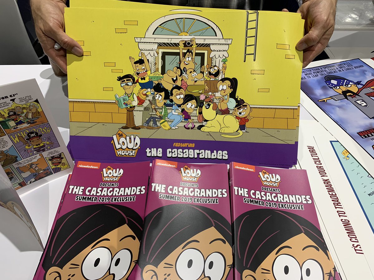 ChicanCon is ON! Free comic books for the kids, including #thecasagrandes ! Workshops and lotsa comics! #BarrioLogan #sdcc2019