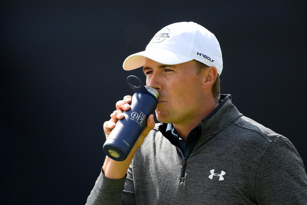 The 148th Open is one of the first sporting events to remove single-use plastic water bottles and the players are leading the way by using refillable water bottles #TheOpen