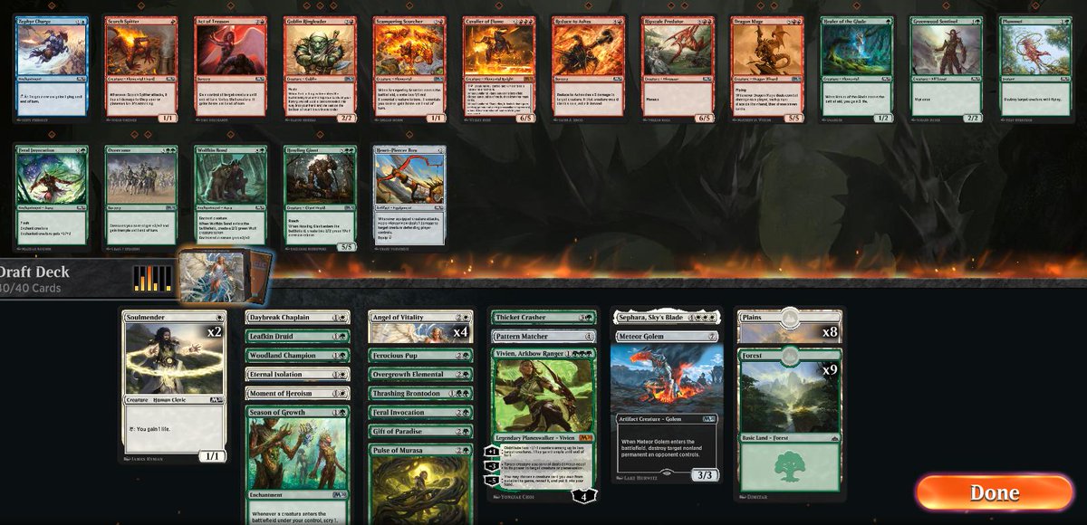 SylHar7's tweet photo. @BenS_MTG is it worth it to run the healer of the glade ? https://t.co/G5uljDIOwx