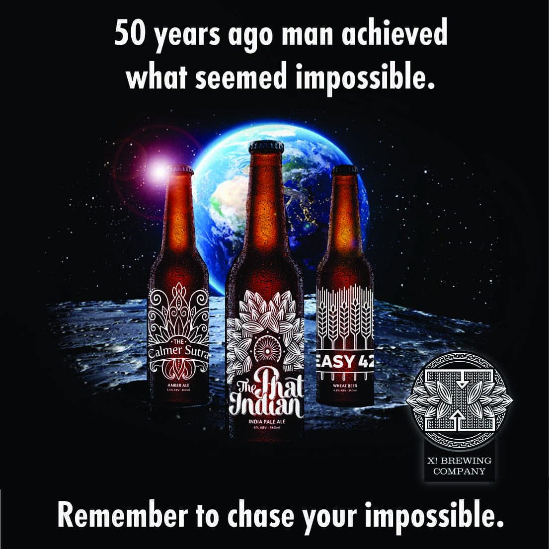 It is 50 years since man landed on the moon. Will webe living there in the next 50? Best we take some great beer along 🤔🍻

#LuxuryBeer #Beer #microbrew #moon #moonlanding #50years #houston #nasa #manonthemoon #x #xbeer #xbrewing #MyXBeerMoment #MoonLanding50 #MoonLanding #moon