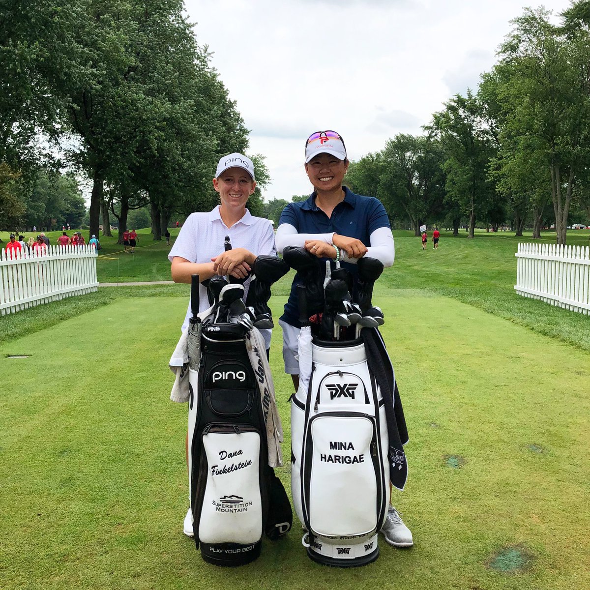 minaharigae's tweet photo. Had a great time representing #TeamSuperstition👯♀️ with @Dana_Fink at the @DowGLBI! ➡️Now it’s time to focus on the @EvianChamp ⛳️ next week! Let’s go! 💪🏼
.
.
.
@superstitionmtn @ParformGolf #TeamUp #DriveOn #ESSGolf https://t.co/2ddwZCRHS0