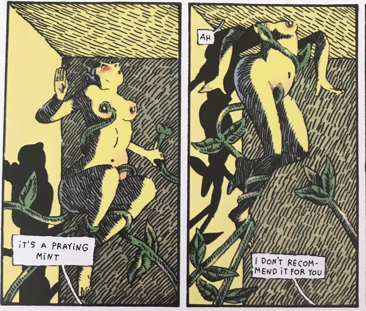 TheWorldOfEdena's tweet photo. It’s Beautiful!: Nicole Claveloux and Edith Zha’s THE GREEN HAND (1978, collected by New York Review Comics in THE GREEN HAND AND OTHER STORIES, 2017).
#NicoleClaveloux #EdithZha #GreenHand #Moebius #MoebiusArt #PhillipeDruillet #EnkiBilal #MétalHurlant https://t.co/0HXQZmUvUO