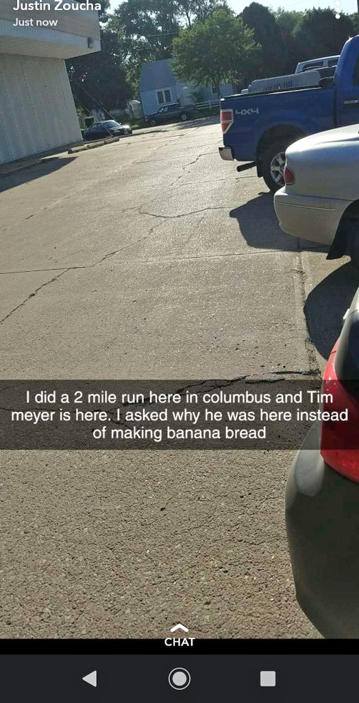 I can run two miles and run an economical analysis on your mom faster than than it takes me to make banana bread