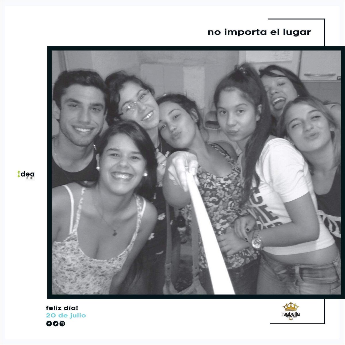 IsabellaBarRoom's tweet photo. 🎁 ¡por esos buenos momentos que pasamos sin saber!
.
.
#felizdía #staff 
#isabellabarroom #music #friends #party #flyer #flyerdesign #ideaestudio https://t.co/HHqNrGG5Tp