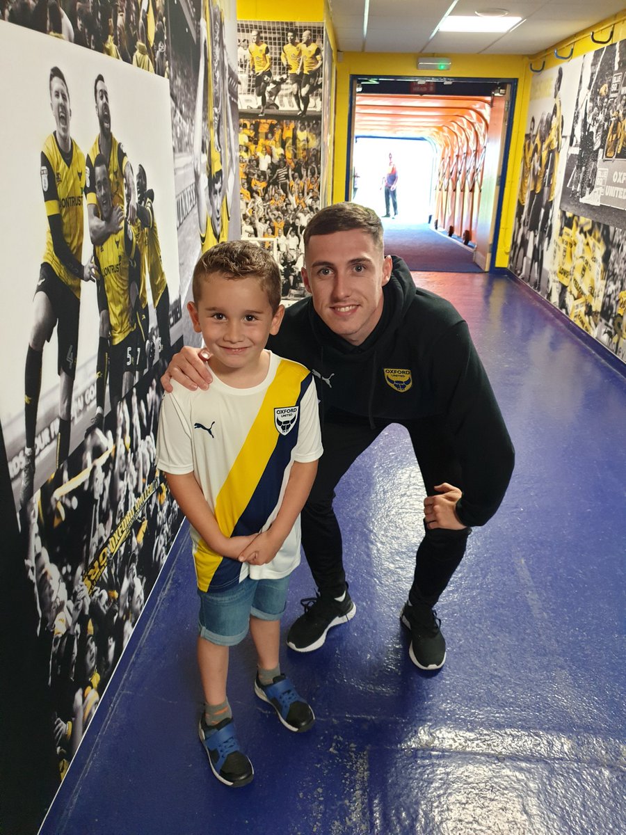 alanoxford's tweet photo. @OUFCOfficial thanks for making Alfie's day so special https://t.co/vfLfZcOGCA