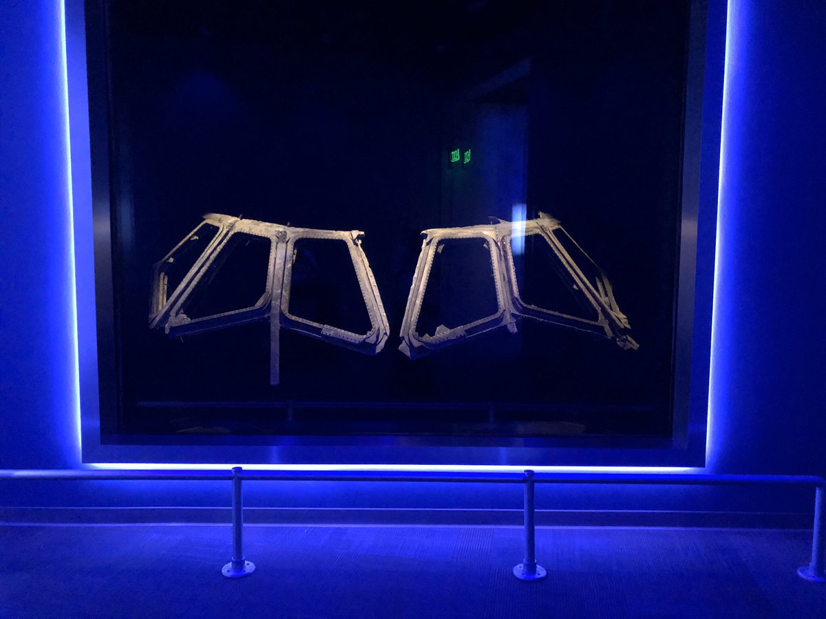 AstroYuki's tweet photo. As we celebrate #apollo50th let’s also not forget those whom have sacrificed their lives. Cockpit windows from #ColumbiaShuttle and Left Side Body Panel from #ChallengerShuttle. https://t.co/5y06cQZRbD