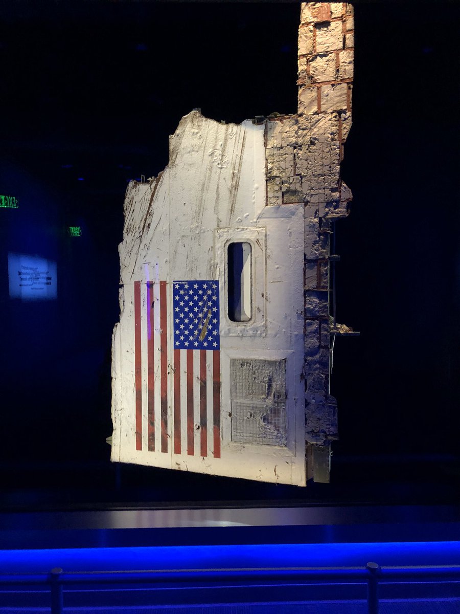 AstroYuki's tweet photo. As we celebrate #apollo50th let’s also not forget those whom have sacrificed their lives. Cockpit windows from #ColumbiaShuttle and Left Side Body Panel from #ChallengerShuttle. https://t.co/5y06cQZRbD