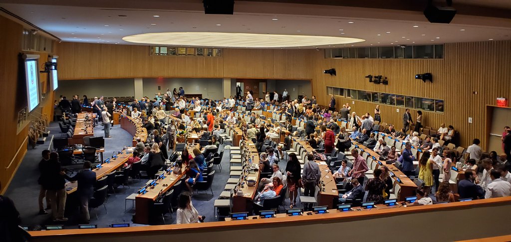 agileshepherd's tweet photo. Saturday morning at the United Nations #sdgmoonshots https://t.co/1Mgpql1KT1