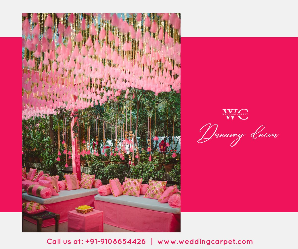 Wedding_Carpet's tweet photo. Weddings that feel like you’ve stepped into a movie! Discover all this and more, book an appointment and bring your dream day to life with us.#Weddingcarpet
.
.
.
#IndianWeddingPlanners #WeddingPlanners #Weddingplanning#BespokeWeddings #LuxuryWeddings #DestinationWeddings https://t.co/tvEqRPoL92