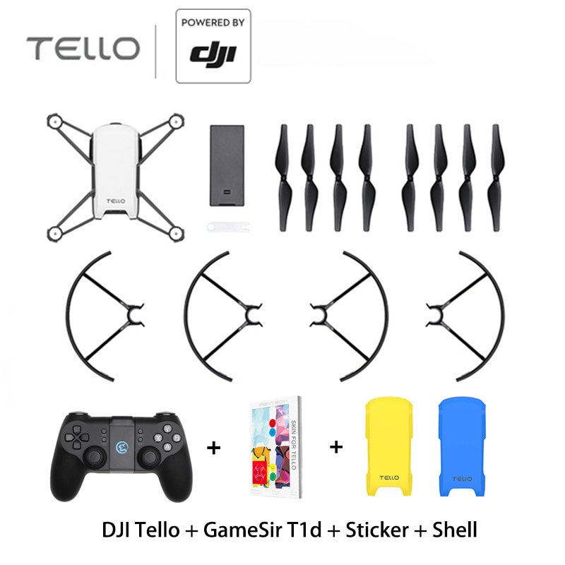 GramDeal's tweet photo. DJI Tello with GameSir T1d Controller DJI mini Drone RC Quadcopter With 720 P Camera FPV Drone Perform flying stunts https://t.co/FJZVApXKYe